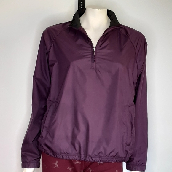 Lady Hagen lined wind breaker sz Oversized small - Picture 2 of 4